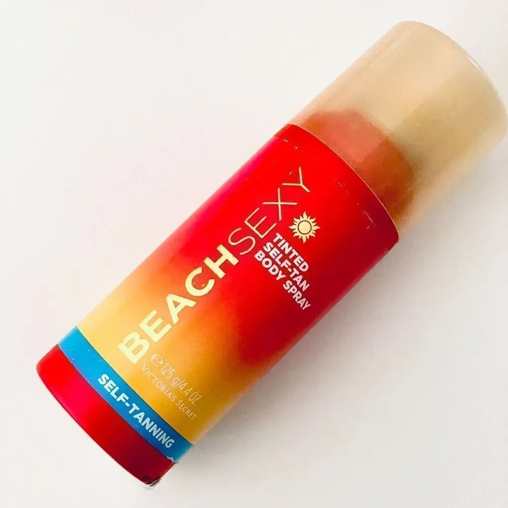 NWT Victoria’s Secret BEACH SEXY Self-Tanning Tinted Self Tan Body Spray 4.4Floz